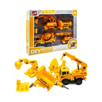 Анданте. Развивающий конструктор "Строительная техника №1/№3" арт.UIY-476623/UIY-476625