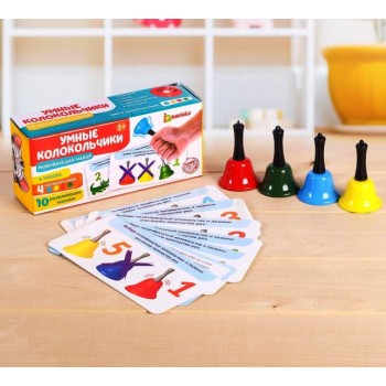 Zabiaka. Развивающий набор "Умные колокольчики" арт.4698488