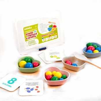 Zabiaka. Развивающий набор "Давай учиться и играть" арт.4422278