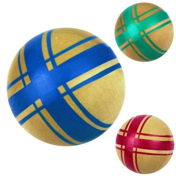 Чапаев. Мяч резиновый 75 мм арт. Р7-75 Серия ЭКО "Крестики-нолики" ручное окраш. /100