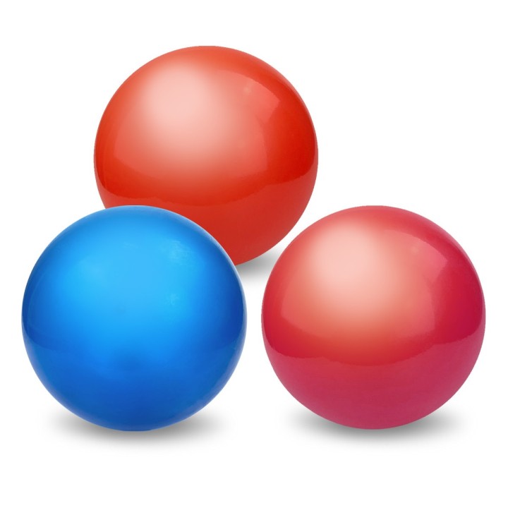 Чапаев. Мяч пластизолевый 150 мм арт.П6-150 Окрашенный в сетке в ассорт./16