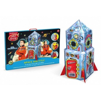 ErichKrause® Большой игровой конструктор раскраска"Artberry Space Shuttle" (Ракета) арт.42958