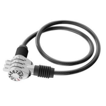 Basi. Тросовый велозамок кодовый черный 6 x 550 мм арт.ZR 301