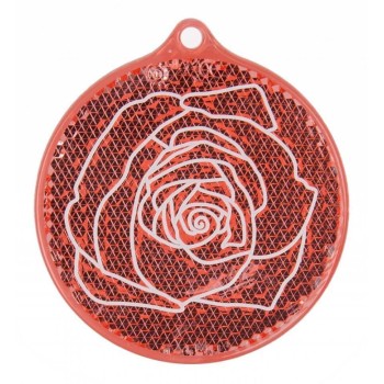 Световозвращающая подвеска "Роза" цвета в асс. арт.51012.60