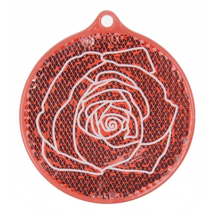 Световозвращающая подвеска "Роза" цвета в асс. арт.51012.60