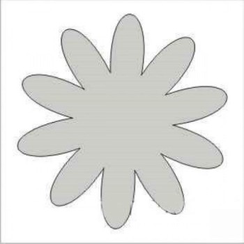 Световозвращающая аппликация "Цветик" арт.11015