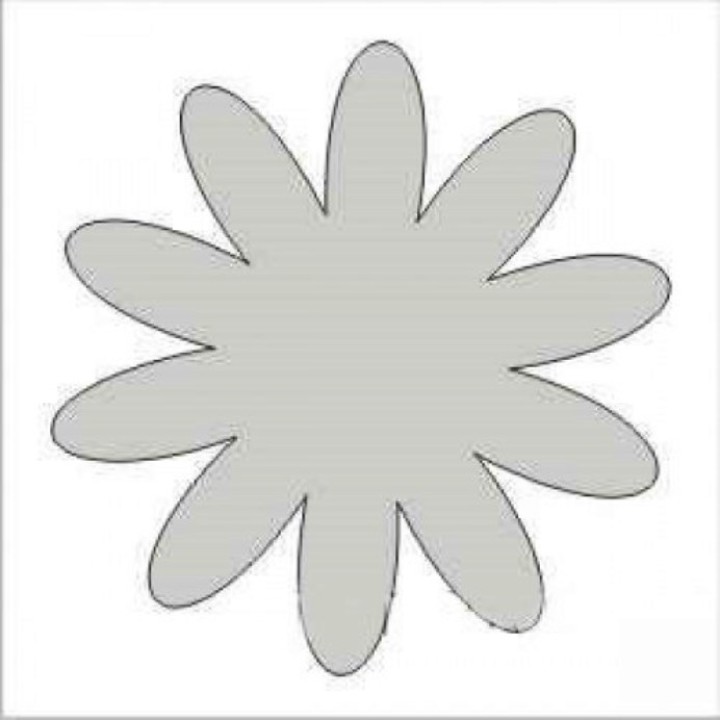 Световозвращающая аппликация "Цветик" арт.11015