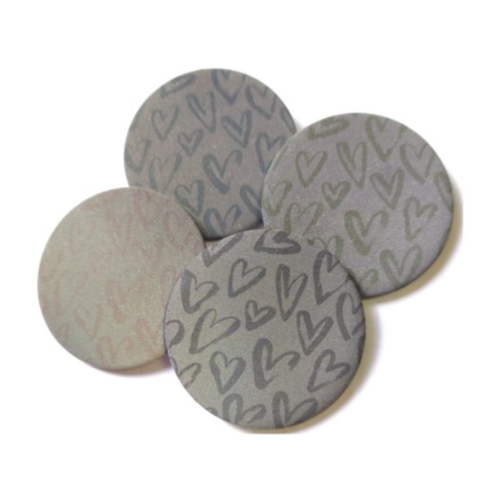 Световозвращающий значок "Взрыв эмоций"" (круглый с булавкой), арт.30003