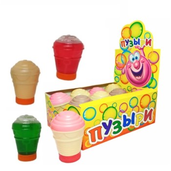 Престиж.Мыльные пузыри "Радуга" "Мороженое" 145 мл. (поштучно) /11