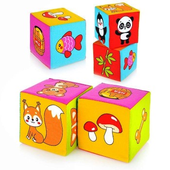 Мякиши "Кубики Кто что ест" арт.590