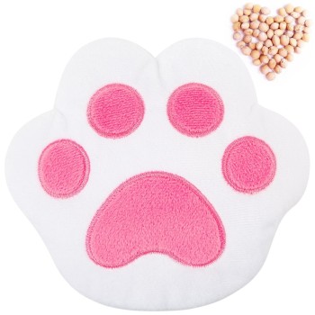 Мякиши Разогрелка 3в1 "Лапа" бело-розовая с вишневыми кост. (согрев.,охлаждает,развивает) арт.645