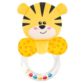 Мякиши "Игрушка-погремушка колечко. Тигр Ок" арт.710