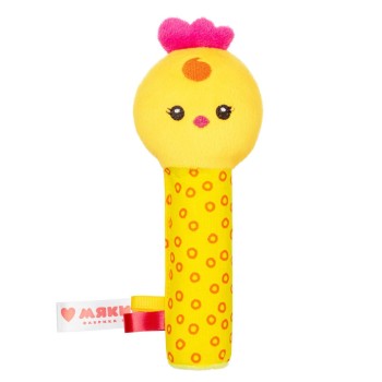 Мякиши "Игрушка-пищалка. Цыпленок Бро" арт.593