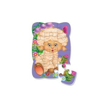 VladiToys. Пазлы на магните арт.VT3205-32 "Овечка" /50