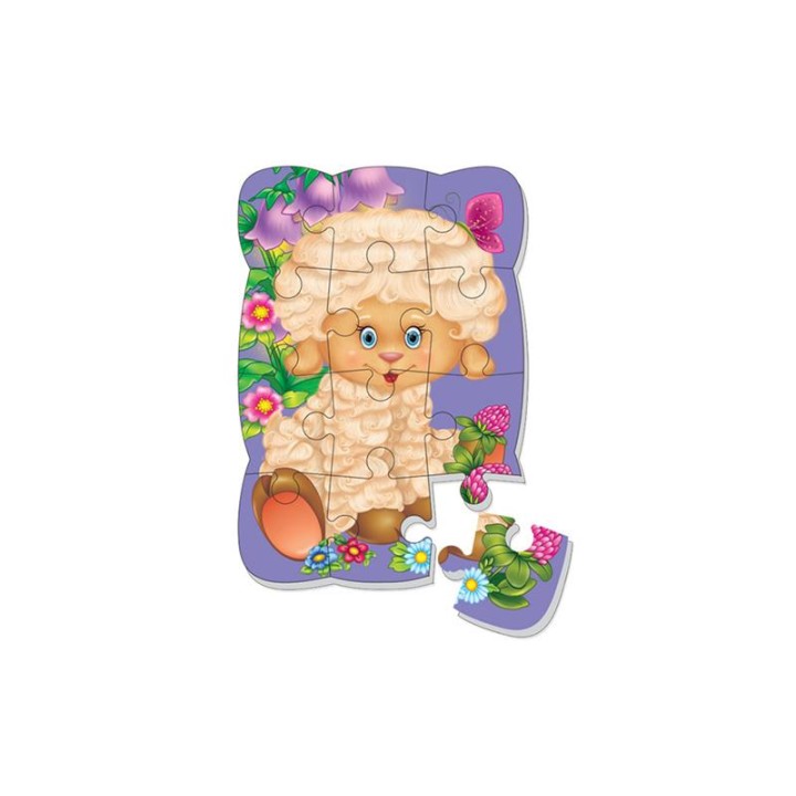 VladiToys. Пазлы на магните арт.VT3205-32 "Овечка" /50