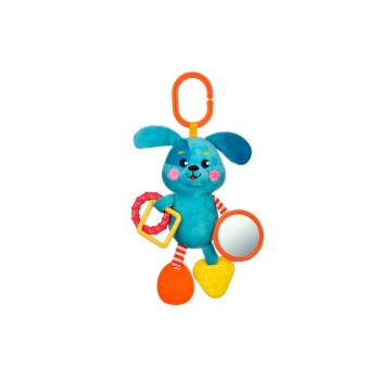 Жирафики.939538 Подвеска с силиконовым прорезывателем и зеркальцем "Щенок"