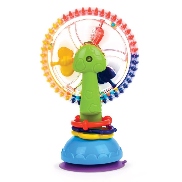 Жирафики.644516 Игрушка-погремушка "Каруселька" развивающая на присоске