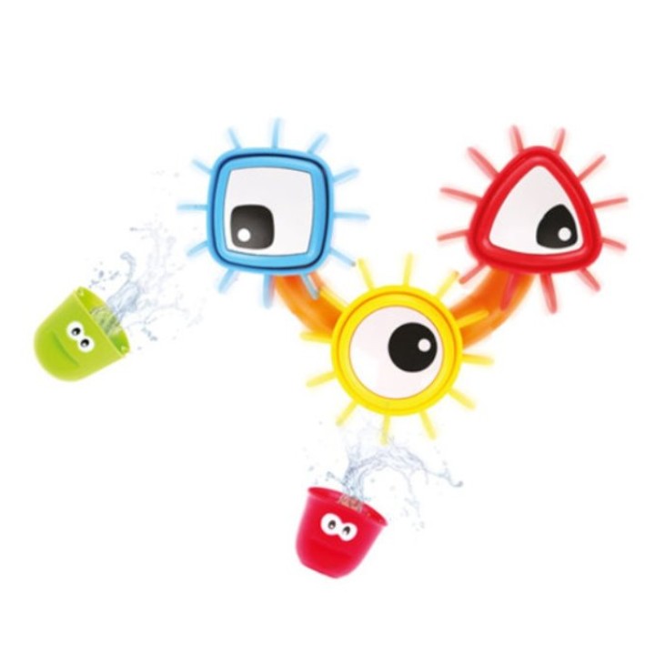 Жирафики.644882 Игрушка-сортер для купания "Глазастик" крепится на присоски