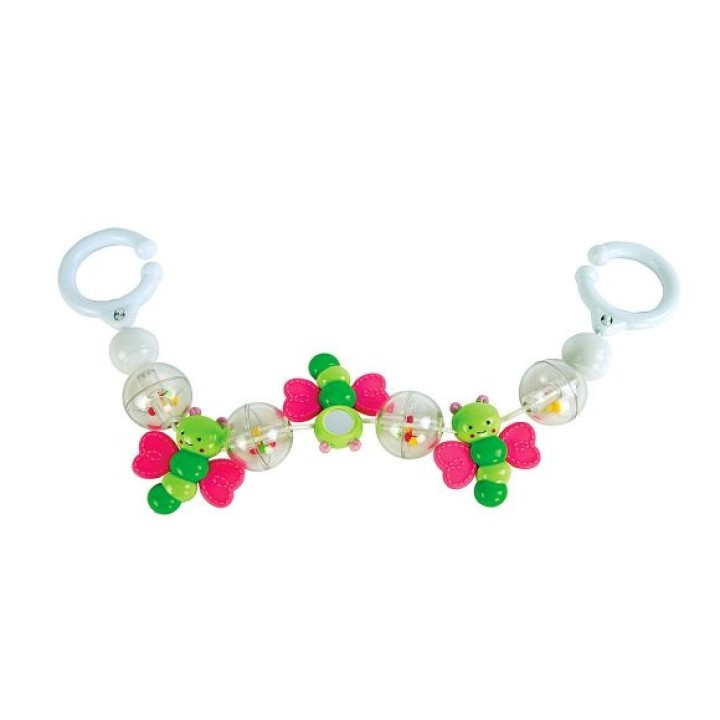 Жирафики.939417 Подвеска-погремушка с зеркальцами "Милые бабочки"