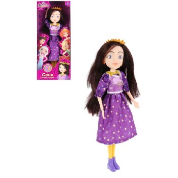 Царевны. Кукла "Соня" 29 см руки ноги сгибаются арт.5PR-SONYA29-B (Карапуз)