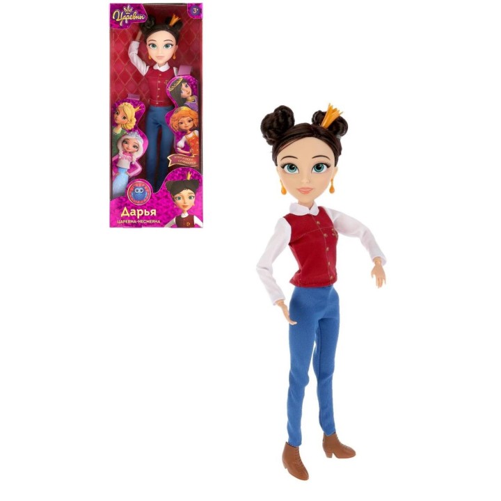 Царевны. Кукла "Даша" 29 см руки и ноги сгибаются арт.5PR-DASHA29-21-B