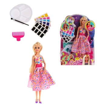 Карапуз. Кукла "София" 29см с красками и аксессуарами для волос на блист. арт.B1629038-S-HU