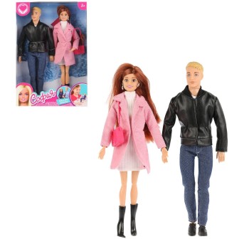 Карапуз. Кукла "София и Алекс" 29 см в демисезонной одежде арт.99162-SA-AN