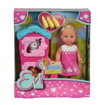 Evi.5733065 Кукла Еви с кроликами, 12 см 6/72