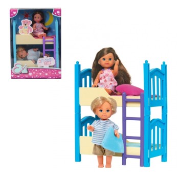 Evi.5733847 Кукла Еви с кроваткой 12 см