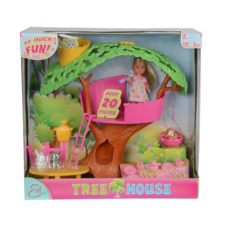 Evi.5734881 Кукла Еви, набор "Домик на дереве", высота 32 см., 12 см. 1/6