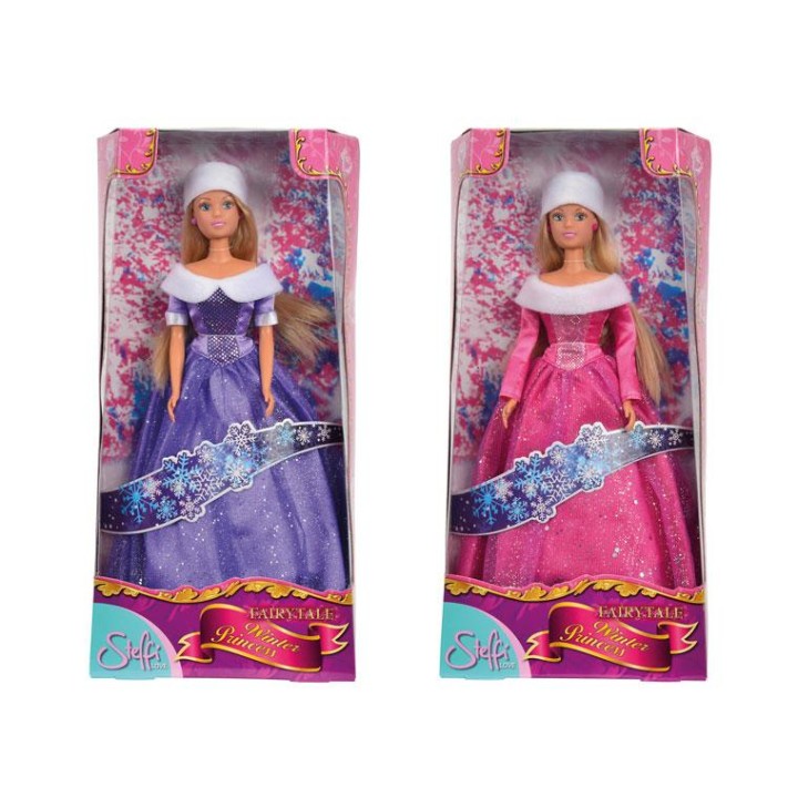 Steffi.5730664 Кукла Штеффи в блестящем зимнем наряде, ассорт. 29 см 12/48