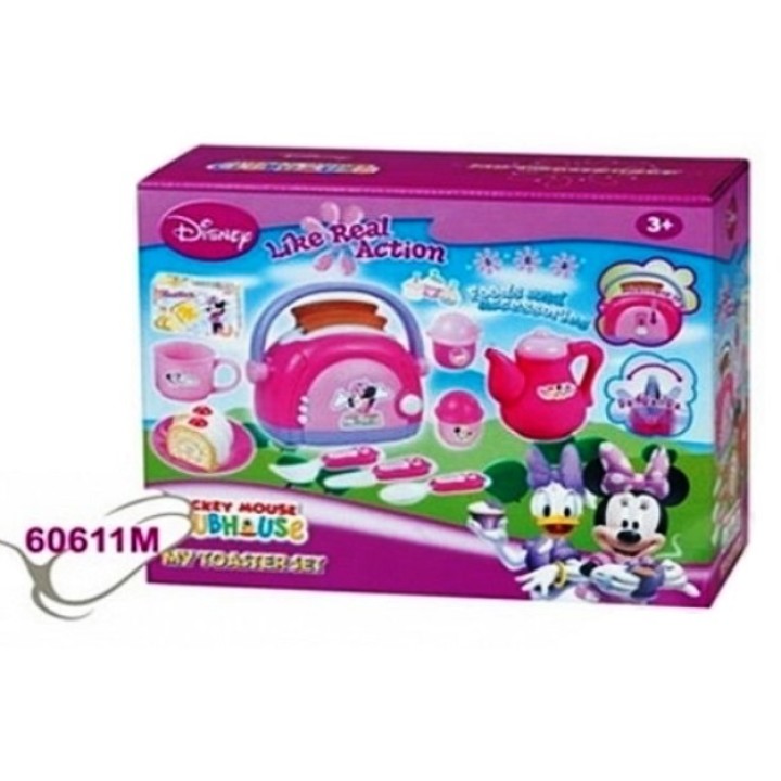 Disney. Набор посуды с аксессуарами в асс. (с тостером/с кофемашиной) (14 предм.) арт.60611M в кор.