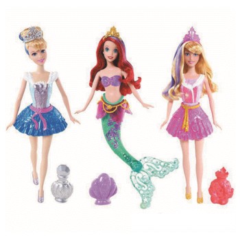 Disney Princess. Куклы "Золушка/Ариель/Аврора", 3 вида в асс. арт.CDB94(CDB95/96/97)