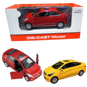 Модель мет. "Hyundai SolarisVerna" 1:32 арт. KY80308A (звук+свет)