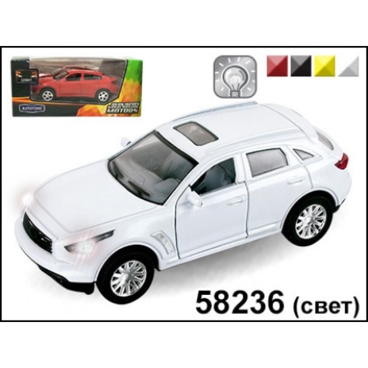 Autogrand. Машина арт.58236 "JAPAN PREMIUM SUV" со светом фар 1:43
