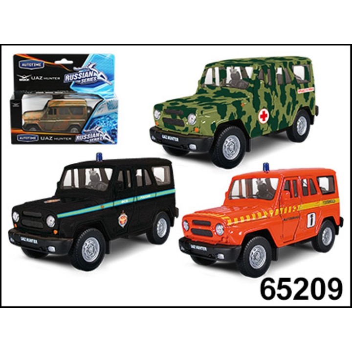Autogrand. УАЗ Хантер арт.65209 специального назначения, ассортимент 1:36