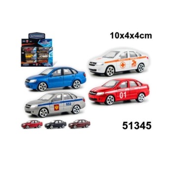 Autogrand. 1:60 "LADA GRANTA" арт.51345 в ассортименте, в дисплее по 18 шт