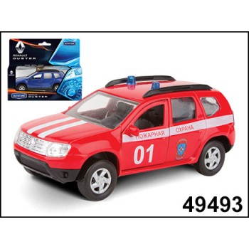 Autogrand. RENAULT DUSTER арт.49493 "Пожарная охрана" 1:38 /36