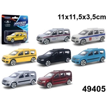Autogrand. 1:60 "LADA LARGUS" в ассорт. блистер арт.49405/51397