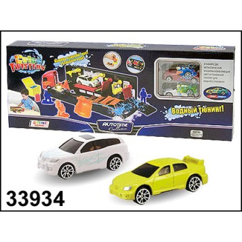 Autogrand. Машина "Color twisters" арт.33934/78231/01 Грузовик с автомойкой (Autotime) меняет цвет