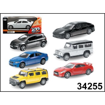 Autogrand. 1:64 Коллекция "TOP-100 hot" №1" арт.34255 в асс-те