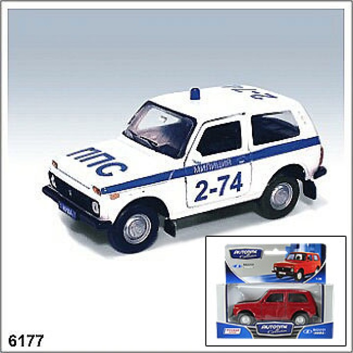 Autogrand. Лада 4х4 арт.37026/6177 Полиция