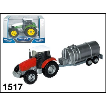 Autogrand. Трактор арт.1517/10762 "Village set" в асс-те 1:32