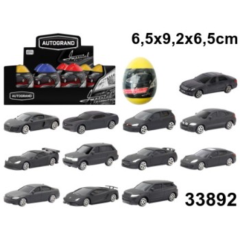 Autogrand. BLACK EDITION арт.33892 ассортимент 1:60 яйцо-сюрприз