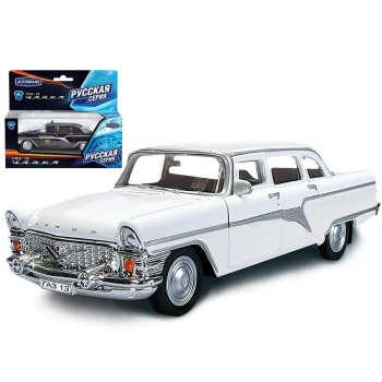 Autogrand. ГАЗ-13 Чайка арт.49514W-RUS белая 1:43
