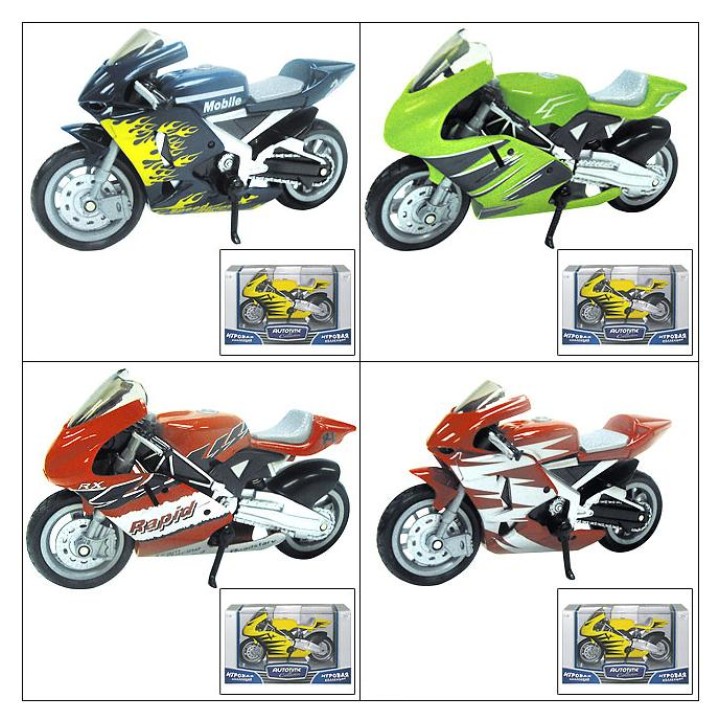 Autogrand. Мотоцикл 1:18 арт.10642-17/9785 "KORRADO SPIDER RX1100"