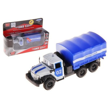 Технопарк."ЗИЛ 131" арт.СТ10-001-14 Милиция/Полиция (звук+свет) /48