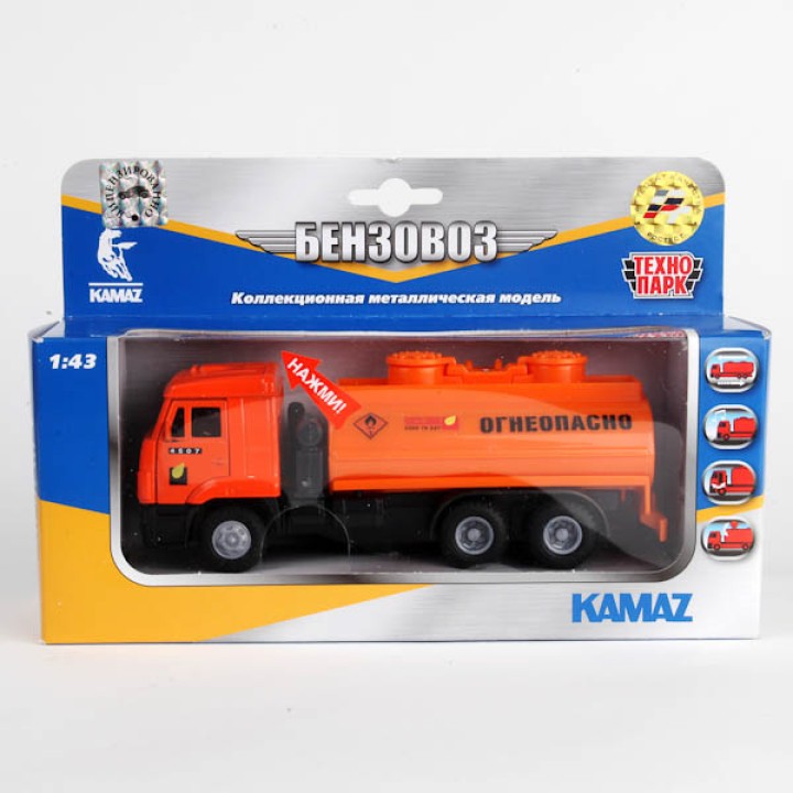 Технопарк. Камаз "Бензовоз" арт.CT-12-457-5WB