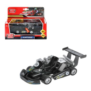 Технопарк. Модель "Картинг" 13 см металл свет-звук , инерц, в ассорт. арт.562829-R