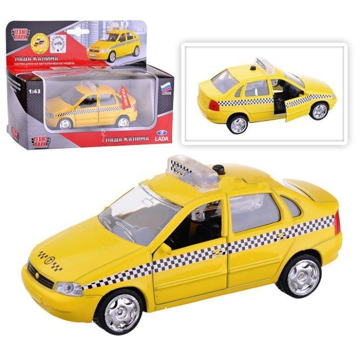 Технопарк. "Лада Калина" арт.СТ-1049WB-Т Такси